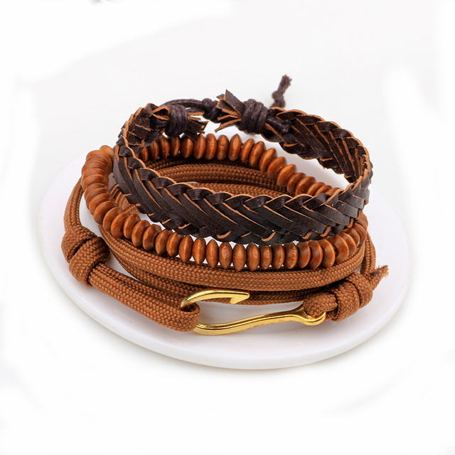 Leather Bracelet Model H